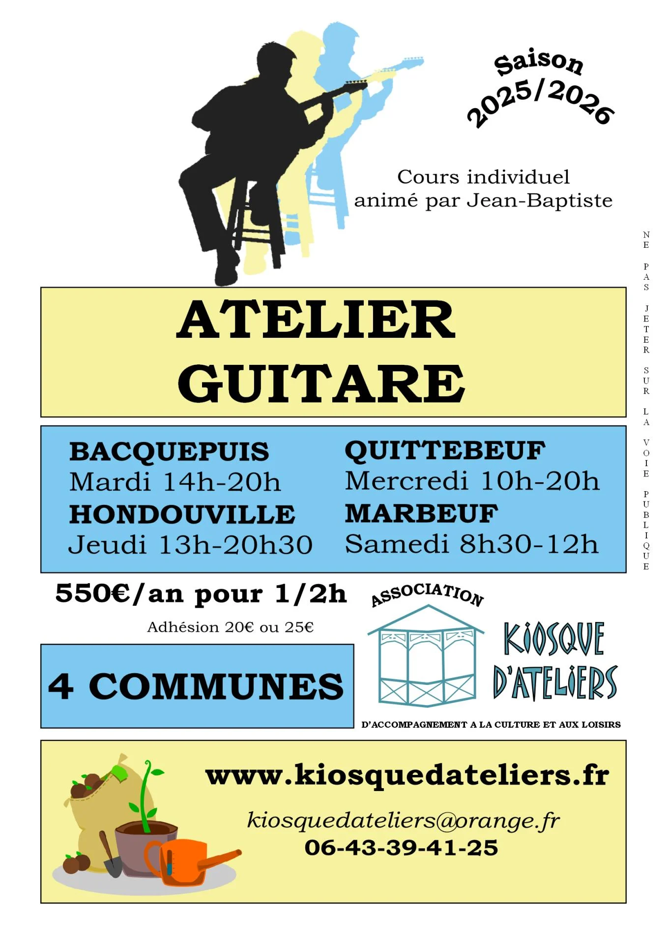 Atelier guitare
