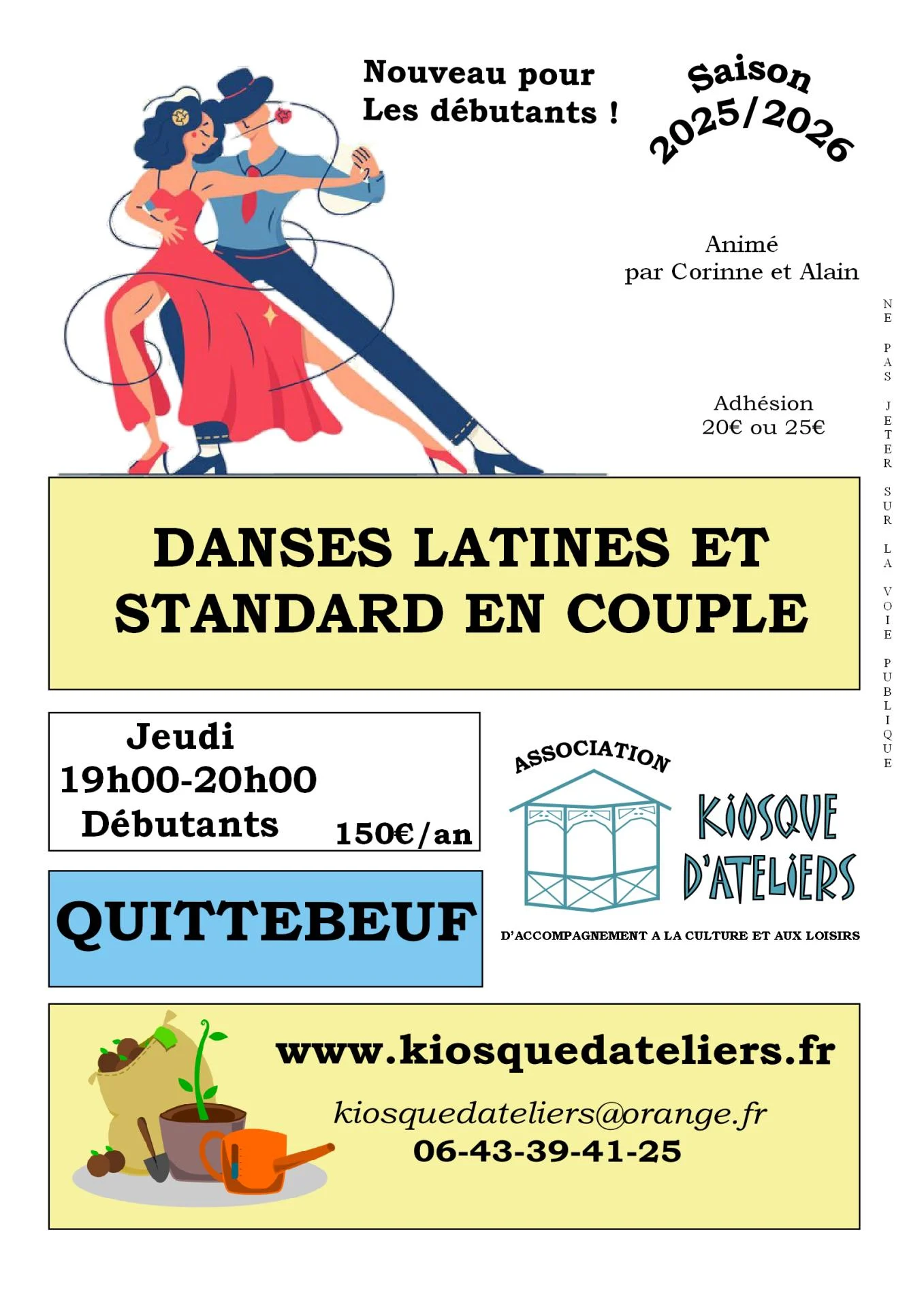 Danses latines debutants