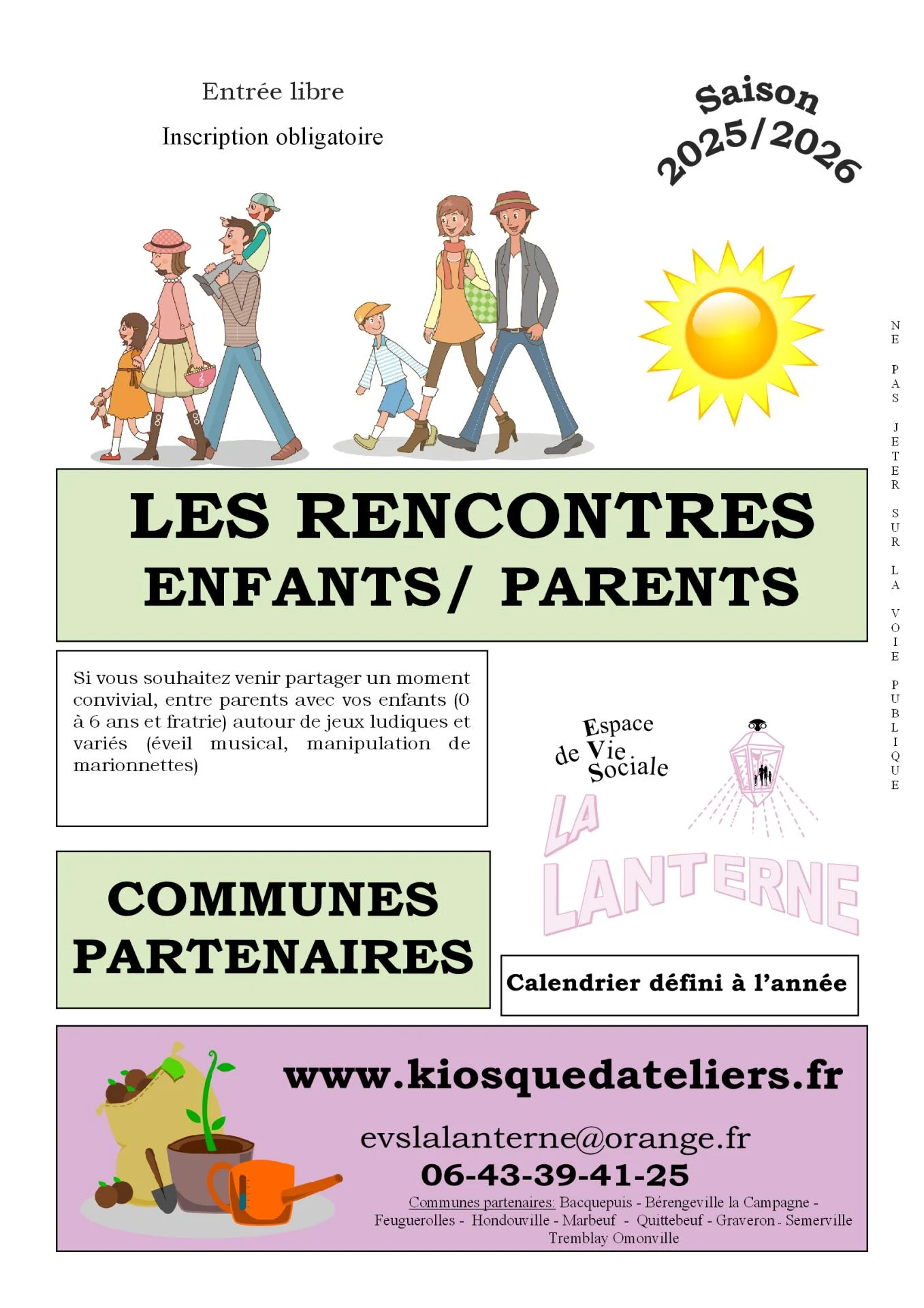ENFANT PARENT 2025-2026